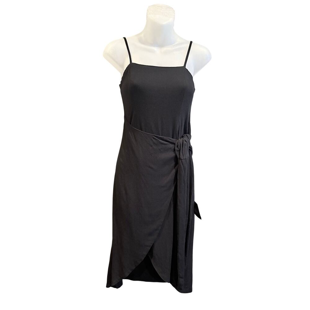 Lulus NWT Black Midi Dress